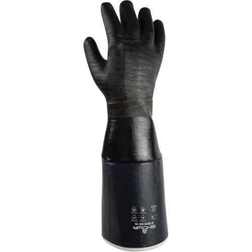 Gants r&eacute;sistants &agrave; la chaleur 6781R-06-10, Coton/N&eacute;opr&egrave;ne, 10/Grand, Prot&egrave;ge jusqu'&agrave; 500° F (260° C) Kelford
