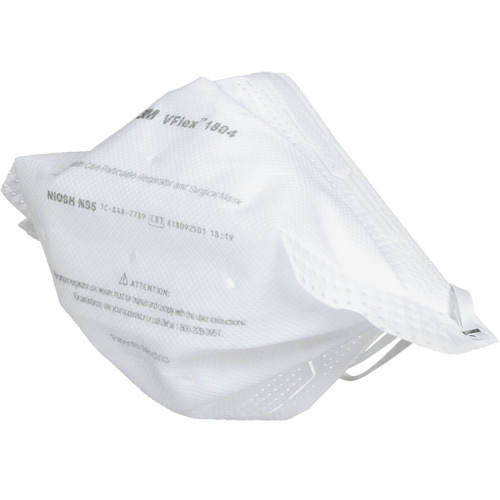 Respirateur et masque chirurgical VFlex contre les particules en sant&eacute;, N95, Certifi&eacute; NIOSH Kelford