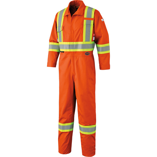 7705 FR-Tech&reg; High Visibility Coveralls, Size 36, Orange Kelford