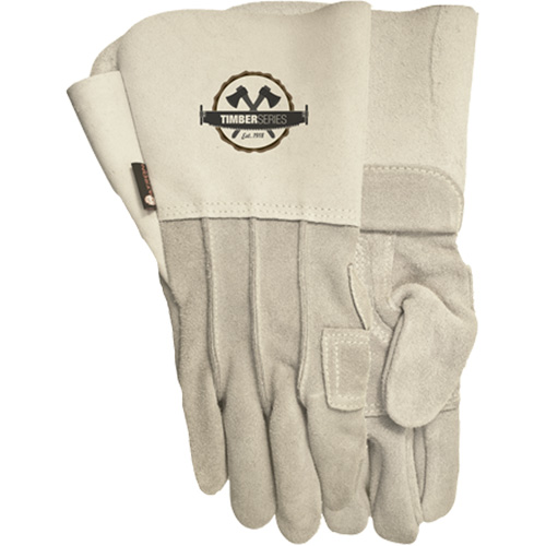 109G Timber Beast Welding Gloves, Split Cowhide, Size 8 Kelford