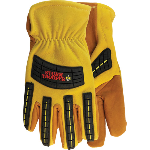 5782 Storm Trooper Gloves, Large, Cowhide Palm, Slip-On Cuff Kelford