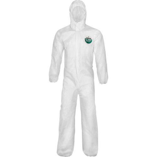 MicroMax&reg; NS Cool Suit Coveralls, Small, White, Microporous/Polypropylene Kelford