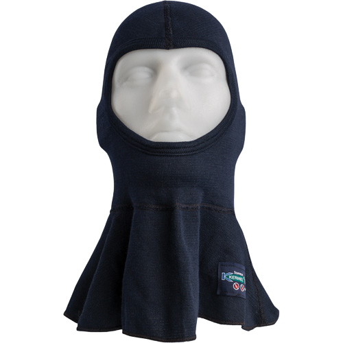 Fire Retardant Stormhood, Navy Blue, Kermel&reg;/Lenzing Kelford