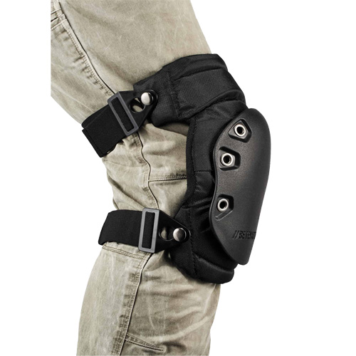 ProFlex&reg; 435 Comfort Hinged Hard Cap Knee Pads, Buckle Style, Rubber Caps, Foam/Gel Pads Kelford