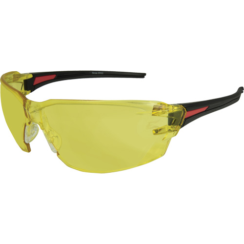 Lunettes de s&eacute;curit&eacute; Nevosa, Lentille Jaune, Anti-&eacute;gratignures, R&eacute;pond ou surpasse la norme CSA Z94.3 Kelford