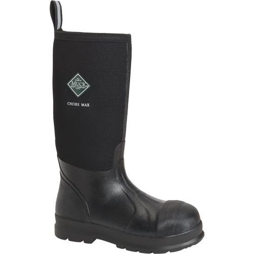 Bottes de s&eacute;curit&eacute; Chore Max, Caoutchouc, Embout Composite, Pointure 10, Semelle R&eacute;sistant aux perforations Kelford