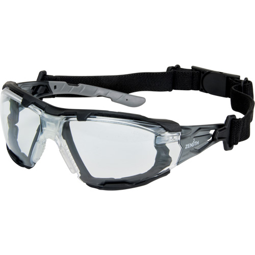 Z2900 Series Safety Glasses with Foam Gasket, Clear Lens, Anti-Scratch, ANSI Z87+/Meets/Exceeds CSA Z94.3 Kelford