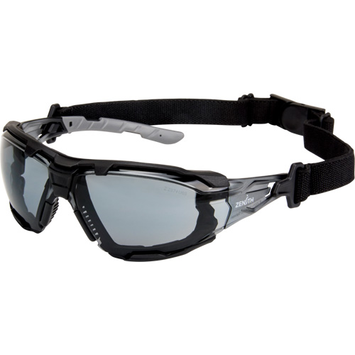 Z2900 Series Safety Glasses with Foam Gasket, Grey/Smoke Lens, Anti-Scratch, ANSI Z87+/Meets/Exceeds CSA Z94.3 Kelford