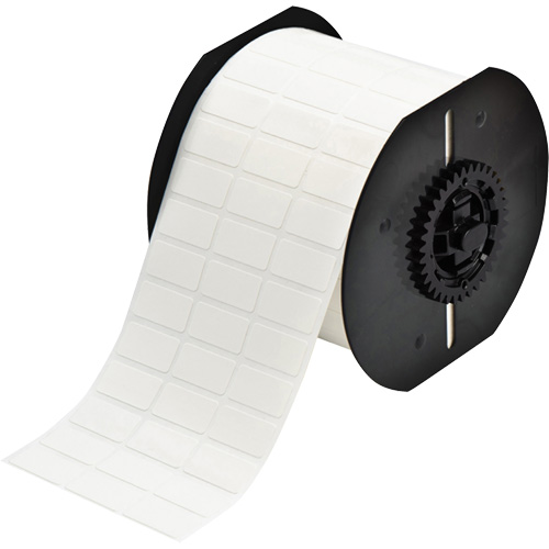 &eacute;tiquettes adh&eacute;sives repositionnables de s&eacute;rie B33, Vinyle, 1" lo x 0,5" h, Blanc Kelford