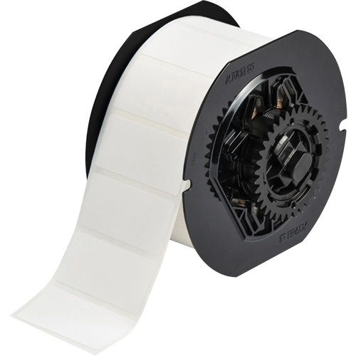 B33 Series Printer Labels, Paper, 2" L x 1" H, White Kelford