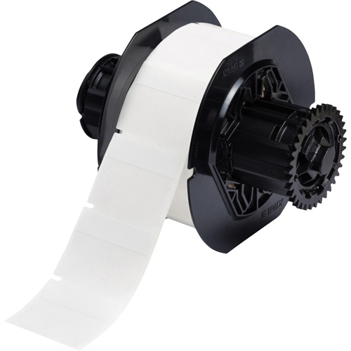 &eacute;tiquettes auto plastifiantes de s&eacute;rie B33, Vinyle, 1,75" lo x 1,5" h, Blanc Kelford