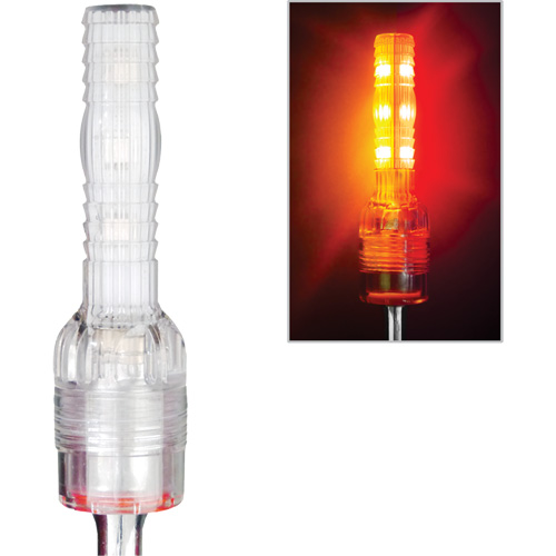 Tiges de s&eacute;curit&eacute; avec lumi&egrave;re DEL tr&egrave;s visibles Safety Whip Kelford