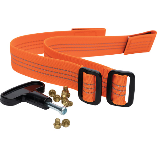 Replacement Brass Cleats & Straps for Midcleat Ice Cleats Kelford