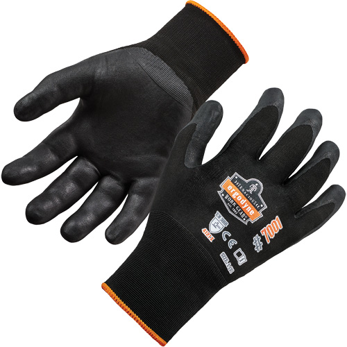 Gants enduits ProFlex DSX pour pr&eacute;hension de produits secs, Petit, R&ecirc;vetement Nitrile, Calibre 18, Enveloppe en Nylon/Spand Kelford