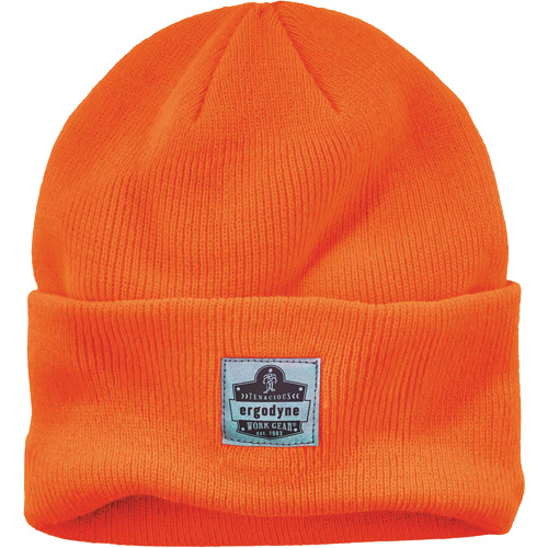 N-Ferno&reg; Rib Knit Beanie Hat, One Size, Orange Kelford