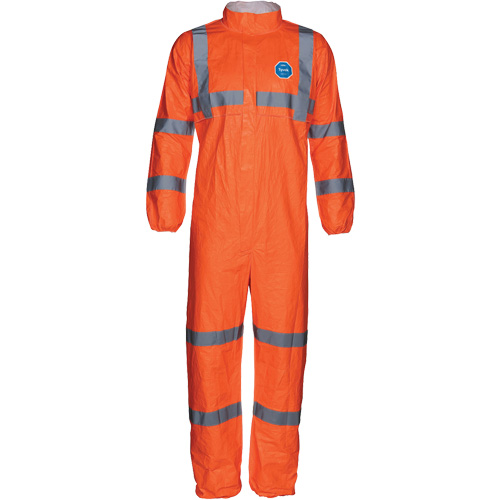 HV High Visibility Coveralls with Collar, Small, Orange, Tyvek&reg; 500 Kelford