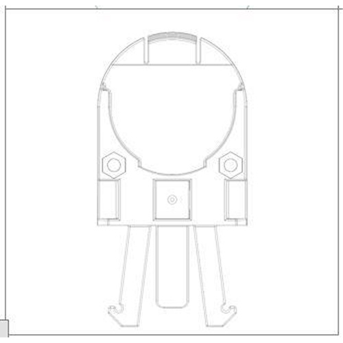 Adaptateur de casque de s&eacute;curit&eacute; pour serre-t&ecirc;tes VeriShield de Howard Leight Kelford