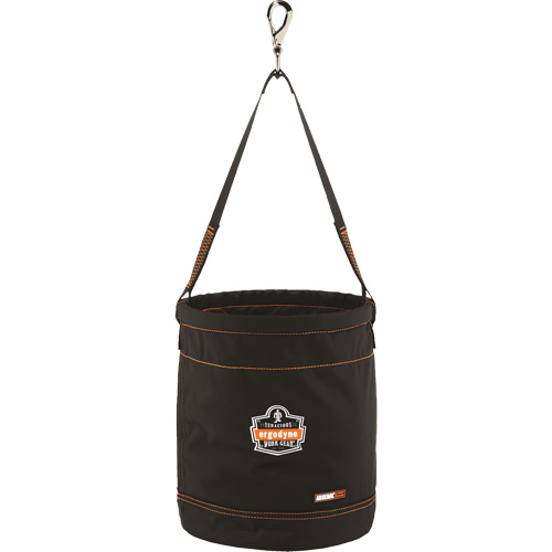 Seau de levage Arsenal 5970 &agrave; crochet pivotant, Nylon, 12,5" dia. x 15" h, Capacit&eacute; de charge 100 lb Kelford