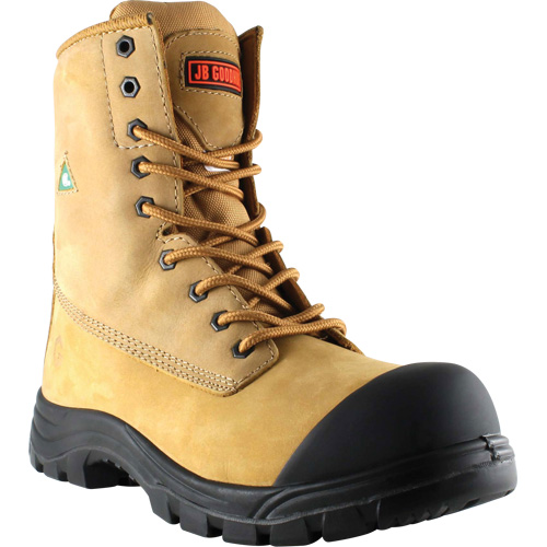 Attack Work Boots, Leather, Steel Toe, Size 7 Kelford