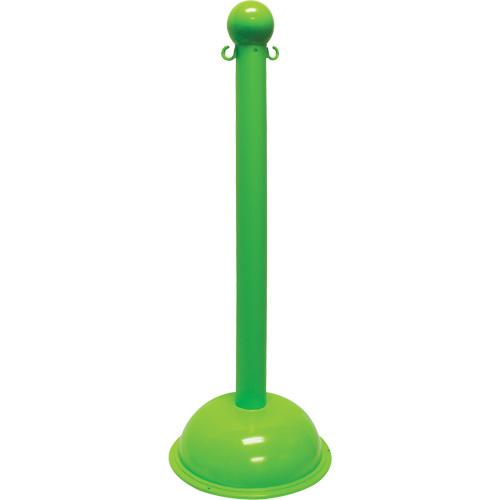 Poteau pour service intense, Hauteur de 40", Vert Kelford