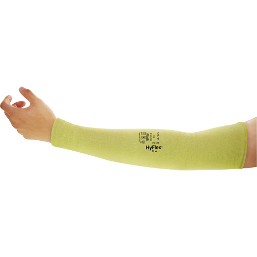 HyFlex&reg; Goldknit&reg; Cut Resistant Sleeve, Kevlar&reg;, 8", ASTM ANSI Level A3/EN 388 Level 3, Yellow Kelford