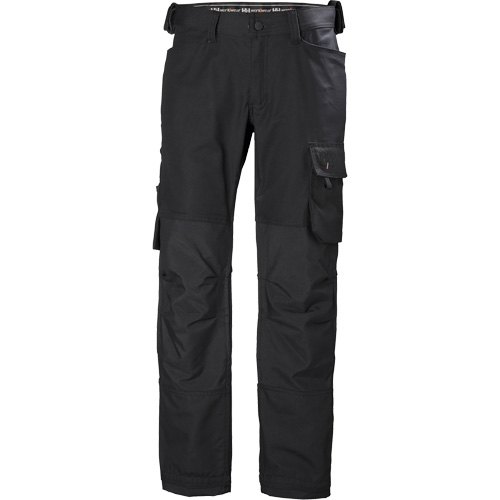 Pantalons de travail Oxford, Coton, Noir, Taille 30 Kelford