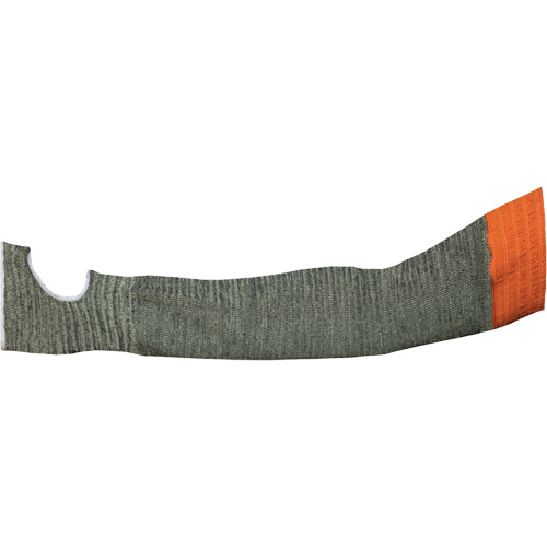 Contender Cut-Resistant Composite-Knit Sleeve, Aramid, 22", ASTM ANSI Level A4, Grey Kelford