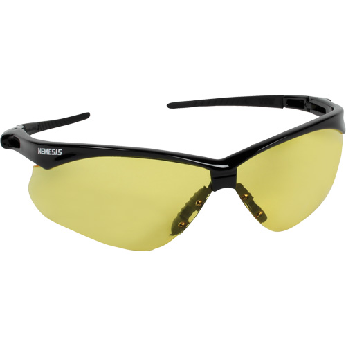 KleenGuard Nemesis Safety Glasses, Amber Lens, ANSI Z87+/Meets/Exceeds CSA Z94.3 Kelford