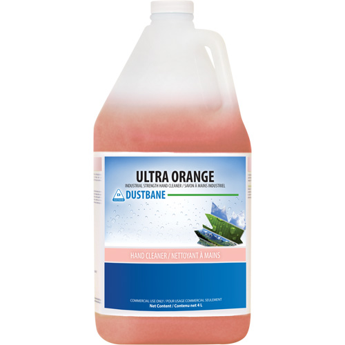 Ultra Orange Hand Cleaner, Liquid, 4 L, Jug, Scented Kelford