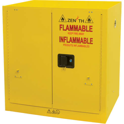 Flammable Storage Cabinet, 22 gal., 2 Door, 35" W x 35" H x 22" D Kelford