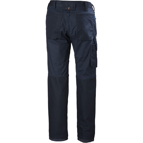 Pantalons d'entretien Oxford, Poly-coton, Bleu marin, Taille 30, Entrejambe 32 Kelford