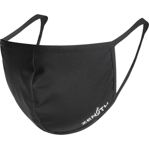 2-Ply Reusable Face Masks, Polyester, Black Kelford