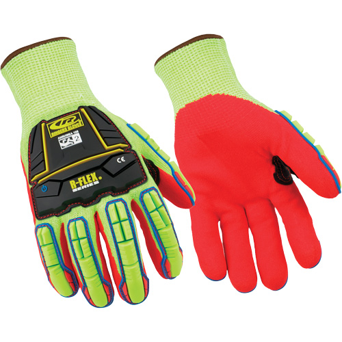 085 Cut-Resistant Gloves, 8/Small, 13 Gauge, Nitrile Coated, ASTM ANSI Level A6 Kelford