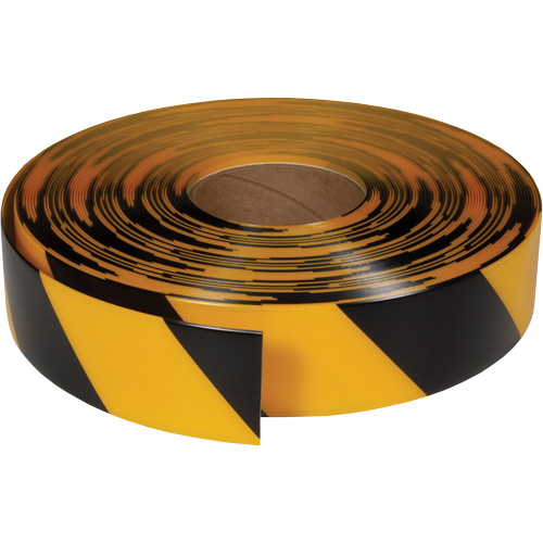 ArmorStripe&reg; Ultra Durable Floor Tape, 2" x 100', PVC, Black and Yellow Kelford
