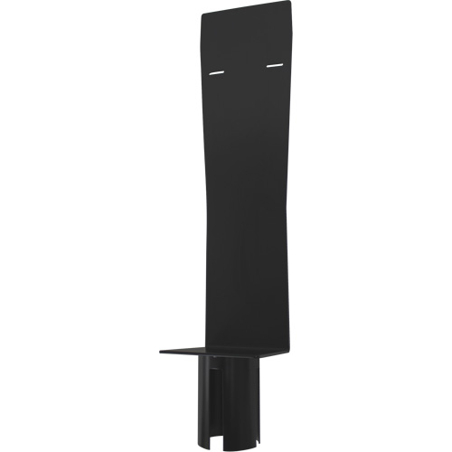Dispenser Holder for Crowd Control Post, Black Kelford