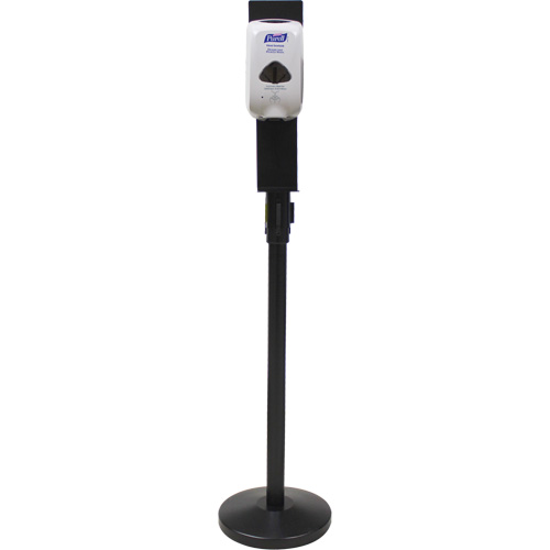 Dispenser Holder for Crowd Control Post, Black Kelford