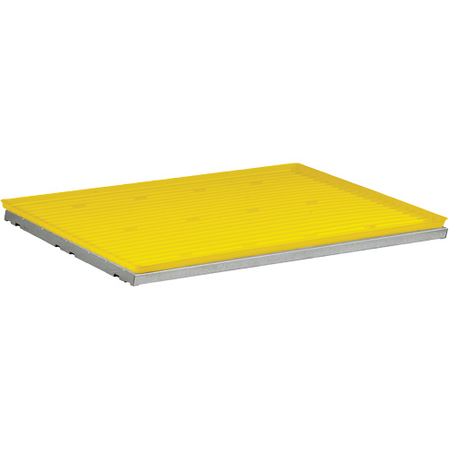 &eacute;tag&egrave;re SpillSlope avec plateau pour armoire de s&eacute;curit&eacute; Kelford