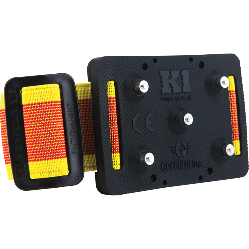 Crampons &agrave; glace mi-semelles intrins&egrave;ques, M&eacute;lange de polym&egrave;re, Traction Crampon, Taille unique Kelford