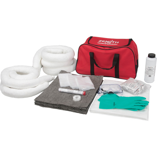 Trousse de lutte contre les d&eacute;versements, Universel, Sac, Absorbance de 10 gal. US Kelford