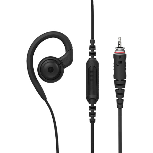 &eacute;couteur de s&eacute;rie CLPe &agrave; bouton poussoir de communication en ligne standard avec cordon court Kelford