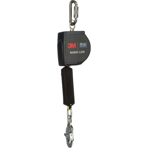 Nano-Lok Extended Length Self Retracting Lifeline, 20', Dyneema&reg;, Swivel Kelford