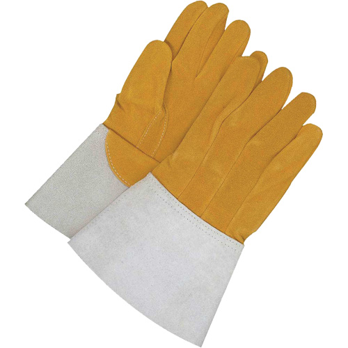 Gants de soudage &agrave; l'arc TIG Gander Brand, Cuir de daim refendu, Taille 2T-Grand Kelford