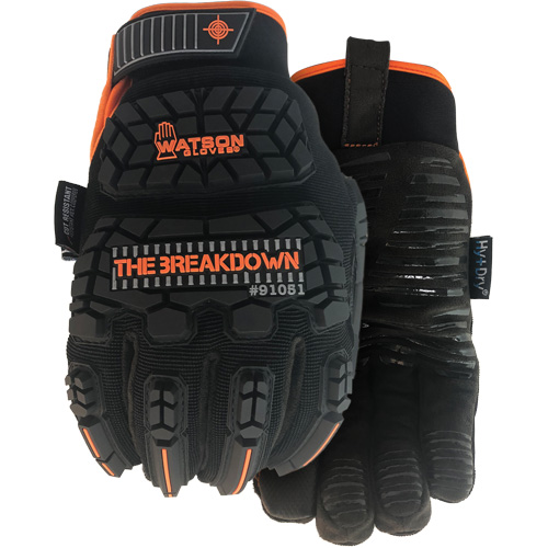 The Breakdown Cut Resistant Work Gloves, Size Small, Aramid/Polyester/Stainless Steel Shell, ASTM ANSI Level A5 Kelford