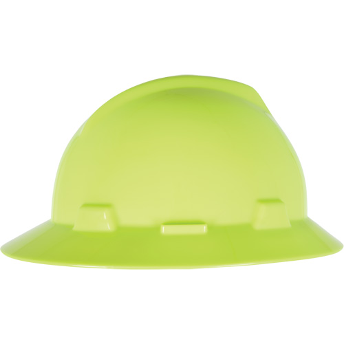 Casque de s&eacute;curit&eacute; &agrave; fente et bordure compl&egrave;te V-Gard, R&eacute;pond aux normes CSA type 1, Suspension Glissement rapide, Non ventil&eacute; Kelford