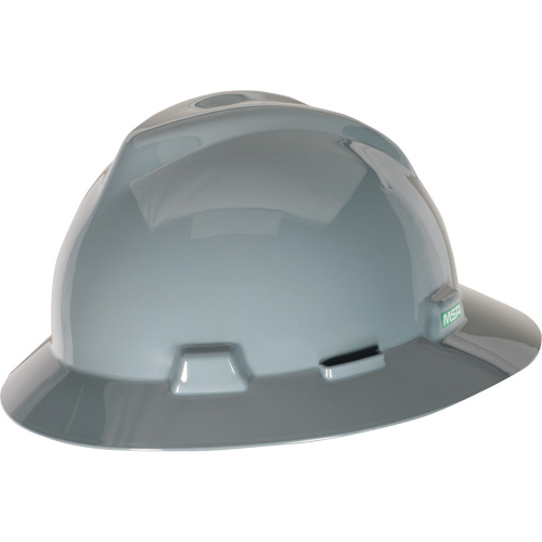 V-Gard&reg; Slotted Full-Brim Hardhat, Pinlock Suspension, Non-Vented Kelford