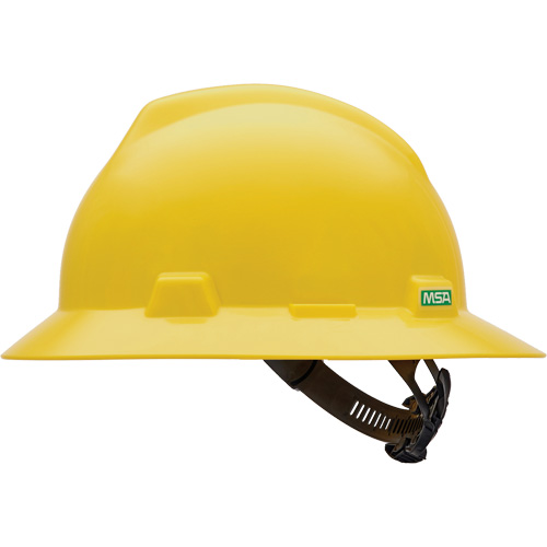 V-Gard&reg; Slotted Full-Brim Hardhat, Meets CSA Type 1, Quick-Slide Suspension, Non-Vented Kelford