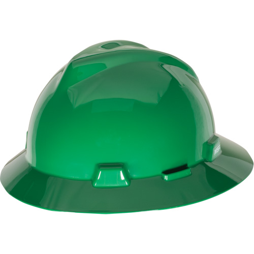 Casque de s&eacute;curit&eacute; &agrave; fente et bordure compl&egrave;te V-Gard, R&eacute;pond aux normes CSA type 1, Suspension Glissement rapide, Non ventil&eacute; Kelford
