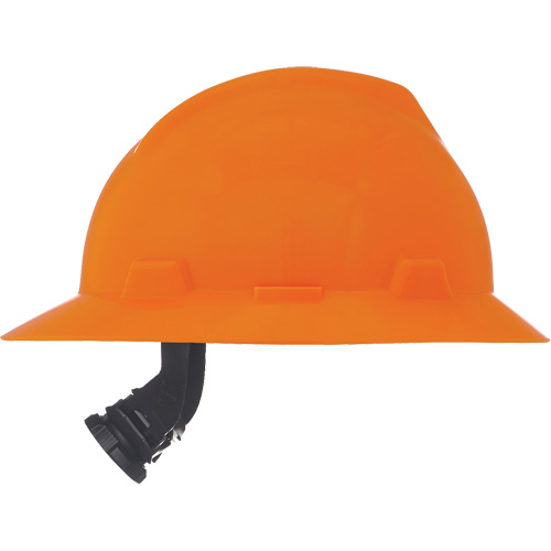 Casque de s&eacute;curit&eacute; &agrave; fente et bordure compl&egrave;te V-Gard, R&eacute;pond aux normes CSA type 1, Suspension Rochet, Non ventil&eacute; Kelford