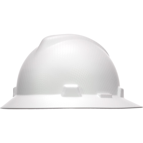 Casque de s&eacute;curit&eacute; &agrave; bordure compl&egrave;te Hydro Dip V-Gard, R&eacute;pond aux normes CSA type 1, Suspension Rochet, Non ventil&eacute; Kelford