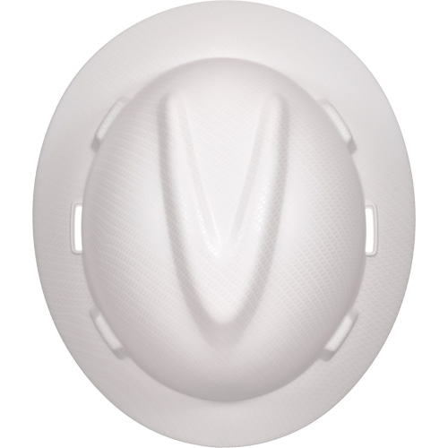 Casque de s&eacute;curit&eacute; &agrave; bordure compl&egrave;te Hydro Dip V-Gard, R&eacute;pond aux normes CSA type 1, Suspension Rochet, Non ventil&eacute; Kelford